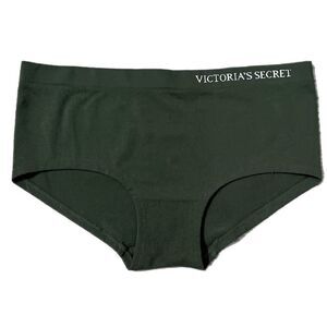 Victorias Secret Seamless Supersoft Smooth Hiphugger Hipster thick Panty Green S